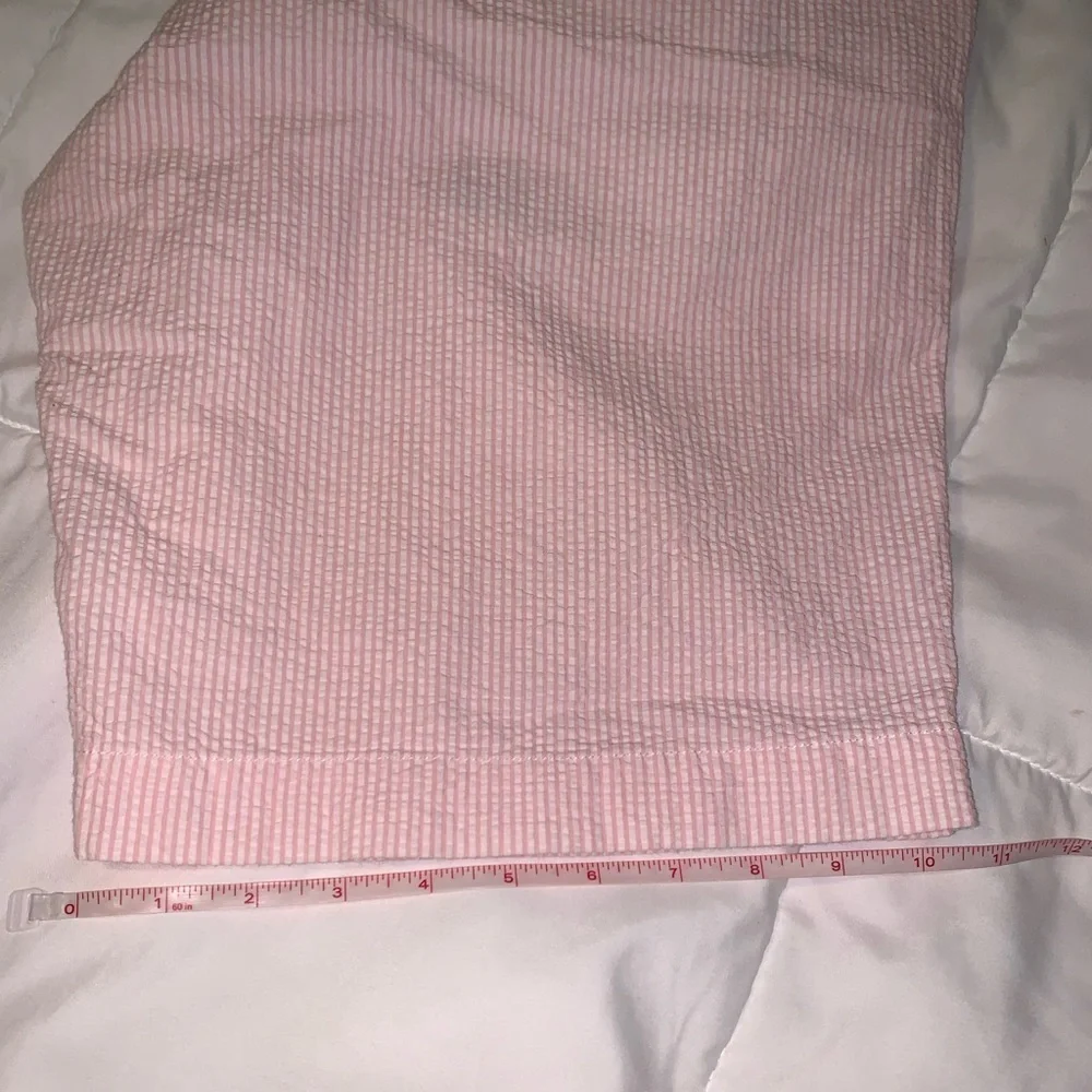 J. Crew pink and white Rivington shorts— mens 34W